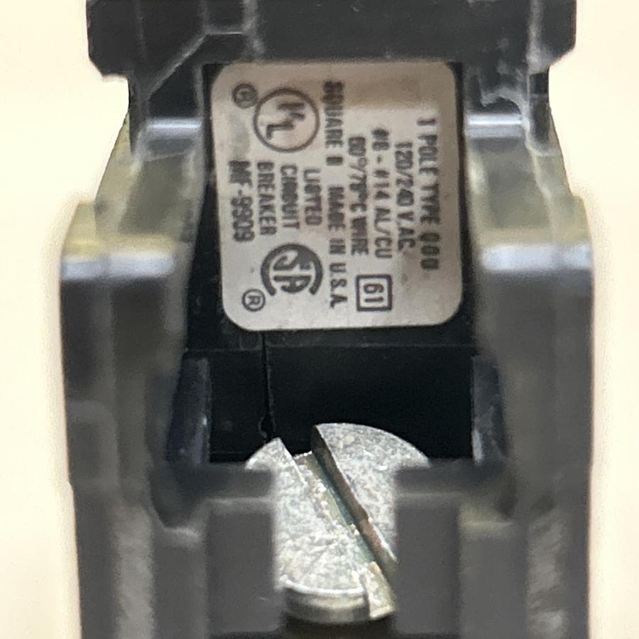 Used SQUARE D,QOU130,CIRCUIT BREAKER 30A 120/240V 1P LOT OF 4