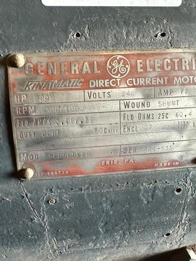 Used GE 20 25CD505E50