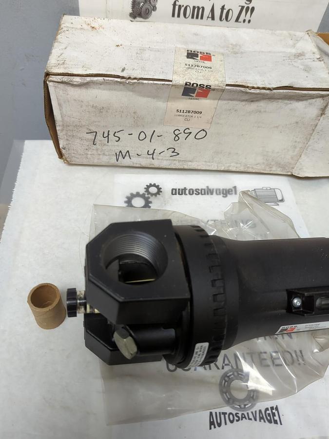 ROSS CONTROLS,51121B7009,LUBRICATOR 1-1/4 INCH 13.8 BAR NOS