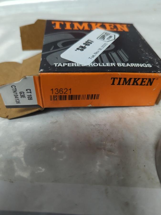 TIMKEN,13621,ROLLER BEARING CUP NOS