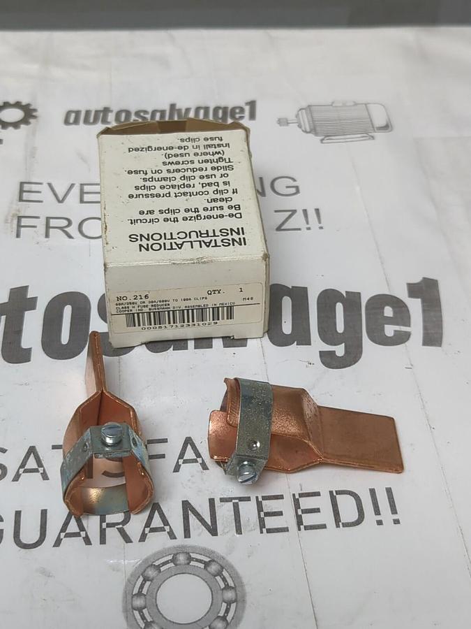COOPER BUSSMANN,216,FUSE REDUCER 250V 2 PK.