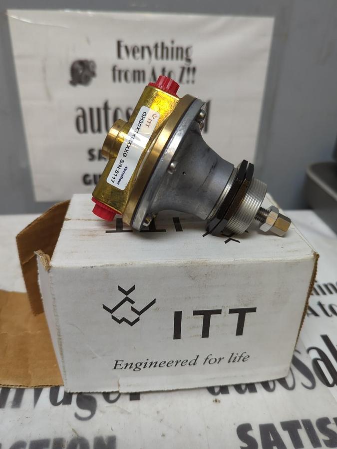 ITT CONOFLOW,GH30XTKMXXXG,PRESSURE REGULATOR 0-125 PSI NEW