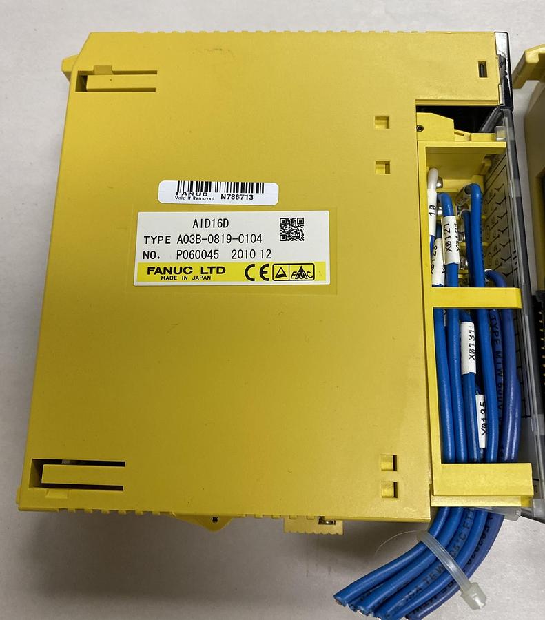Used FANUC,A03B-0819-C104,Input Module Lot Of 2