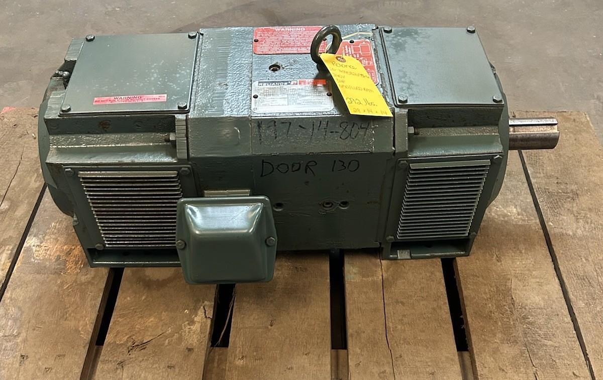 Used RELIANCE,SC2113ATZ,DC MOTOR 3HP 240V 650/1600RPM