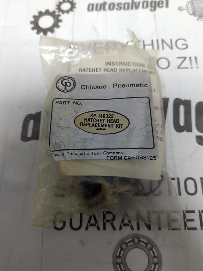 CHICAGO PNEUMATIC,KF-140322,RACHET HEAD REPLACEMENT KIT NOS