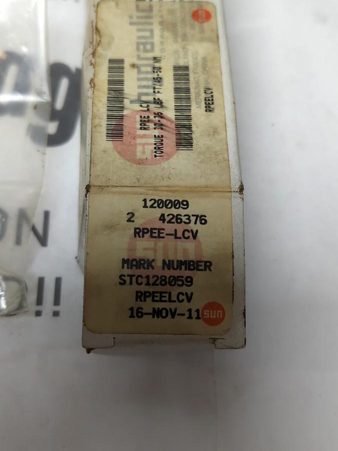 SUN HYDRAULICS,RPEE-LCV,PRESSURE RELIEF VALVE