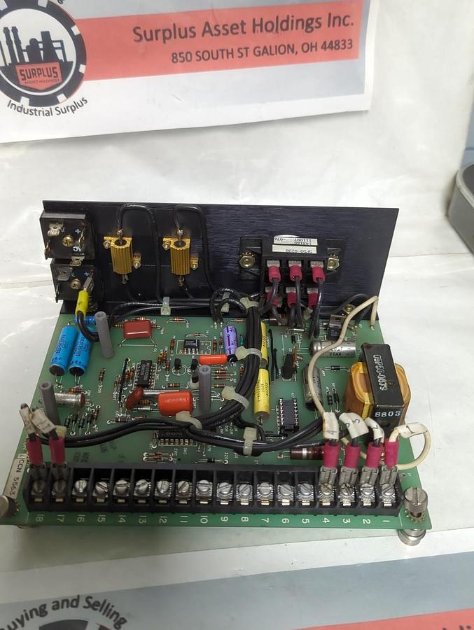 Used MAGNETEK,MCP-9,VOLTAGE CURRENT TRANSDUCER BOARD PRE-OWNED