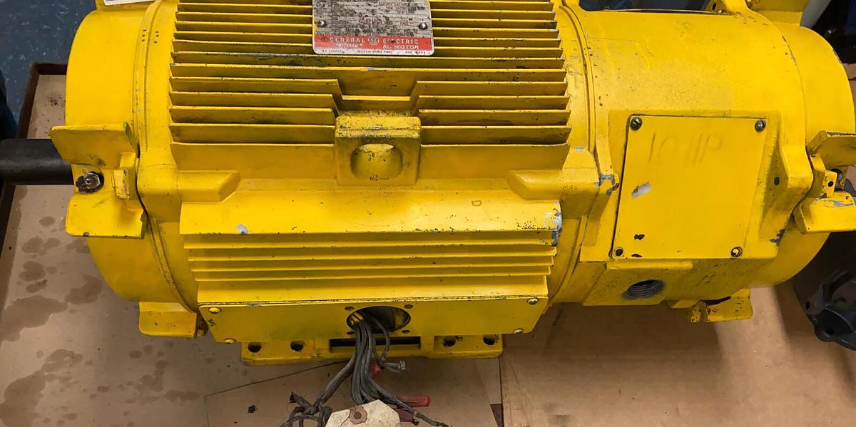 General Electric,5MR256HL309PF2,10Hp Type MR Motor 1135RPM 230/460V Frame 256TX