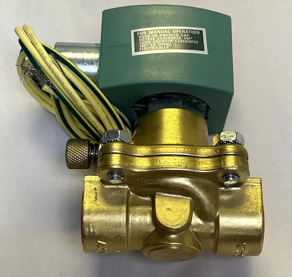 Used ASCO,HT8210G094M0,SOLENOID VALVE 1/2 INCH 2W 110/120V NEW