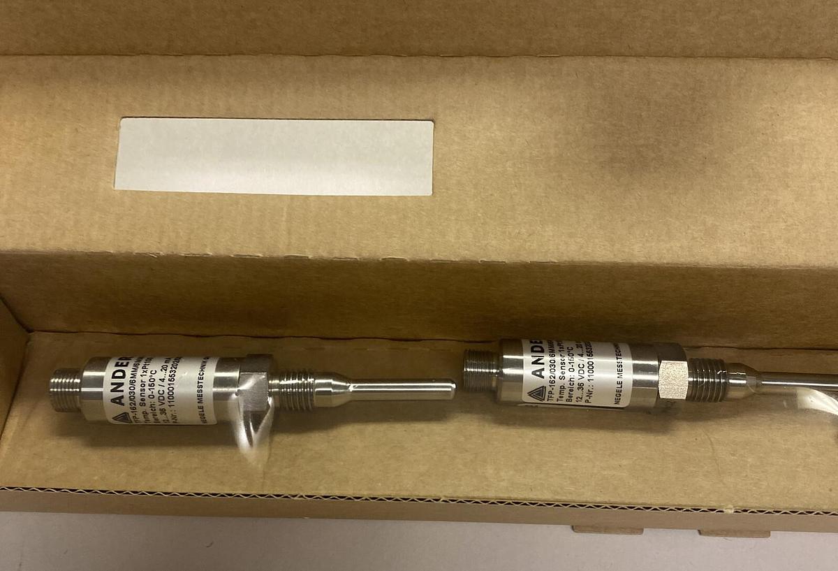 ANDERSON-NEGELE,TFP-162/030/6MM/6MM/MPU,TEMPERATURE SENSOR LOT OF 3 NEW