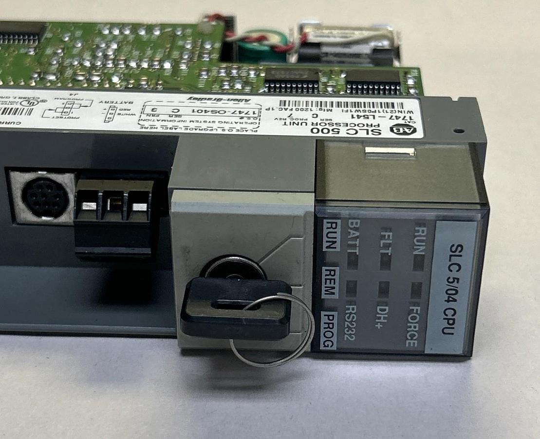 Used ALLEN BRADLEY,1747-L541,SLC500 PROCESSOR UNIT