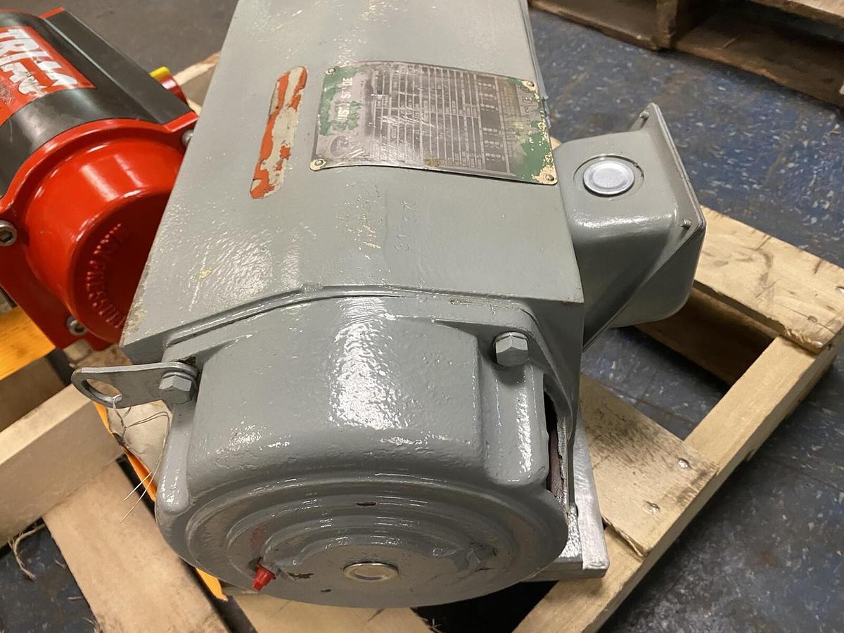 Used AJUSTO SPEDE,9033,90VDC INDUCTION MOTOR NP-1 5HP 1750RPM 230/460VAC