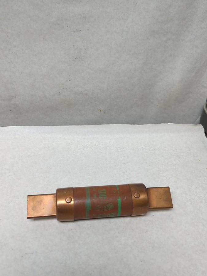 Used ROYAL ELECTRIC,200 AMP,ONE-TIME 200 AMP FUSE PRE-OWNED
