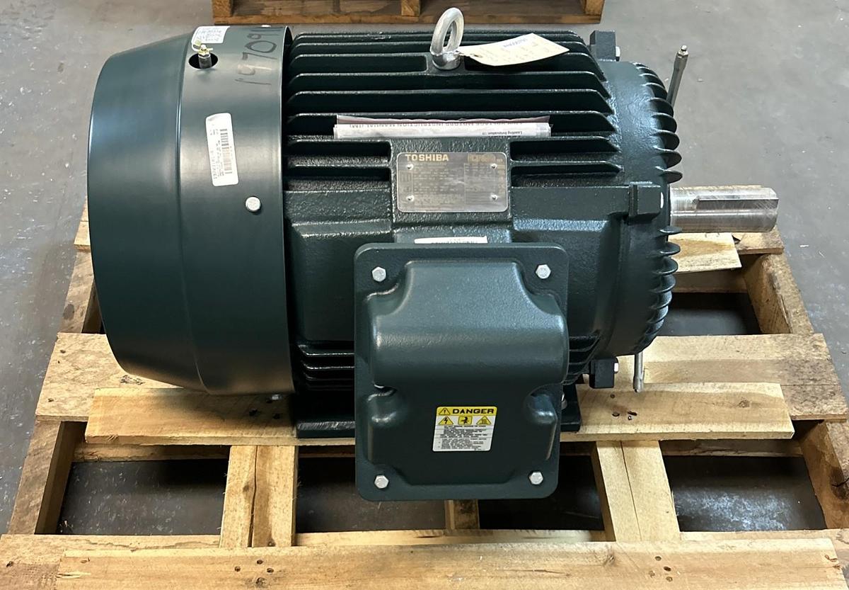 TOSHIBA,0504SDSR41A-P,MOTOR 50HP 1775RPM 230/460V 326T FRAME NOS