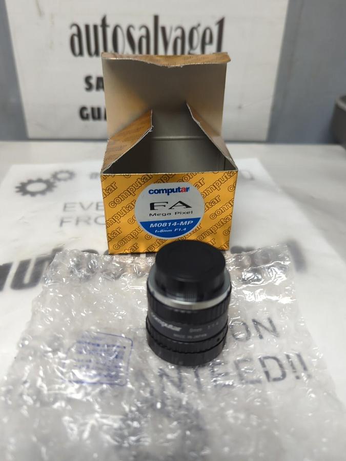 COMPUTAR,M0814-MP f=8mm F1.4,FA MEGA PIXEL LENS NEW IN BOX