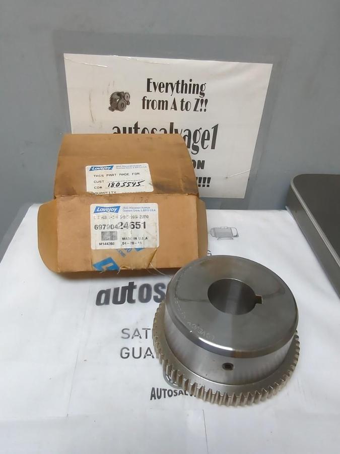 LOVEJOY,697904-24651 C3,HUB 1-3/4 INCH 3/8X3/16KW  2SS90 NOS