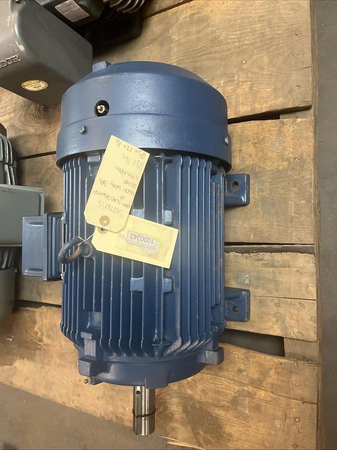 Used SIEMENS,RGZPSD,MOTOR 20HP 1755RPM 3PH 256T