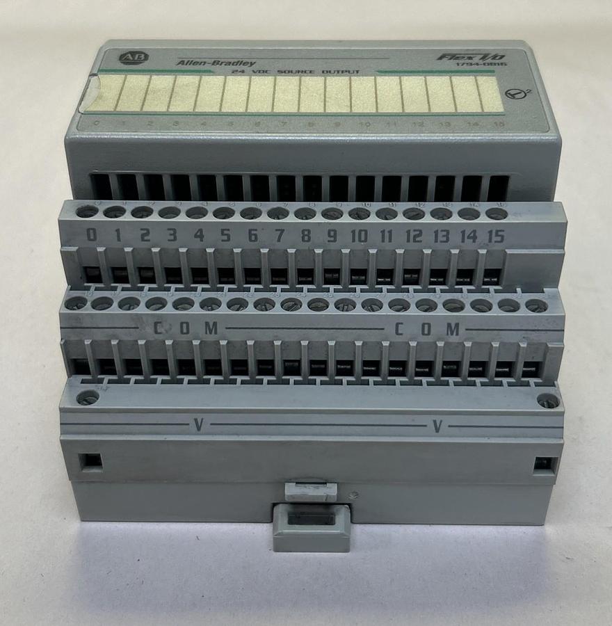 Used ALLEN BRADLEY,1794-OB16,FLEX I/O OUTPUT MODULE