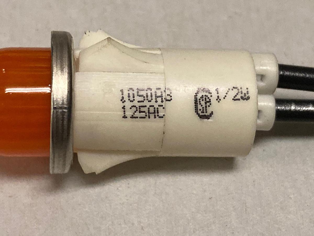 IDI,1050A3,Orange Indicator Lights Lot of 7