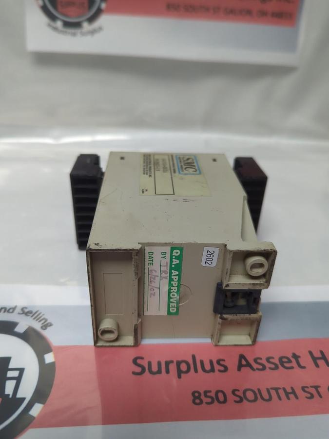 Used SMC,C4310-002A-062602-19,SGF-JR SENSITIVE GROUND FAULT RELAY .125-3AMP 0-250SEC