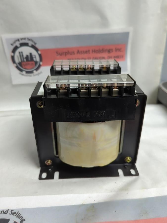 Used TOYOZUMI,SD21-500A2,TRANSFORMER CAP-500VA PRE-OWNED