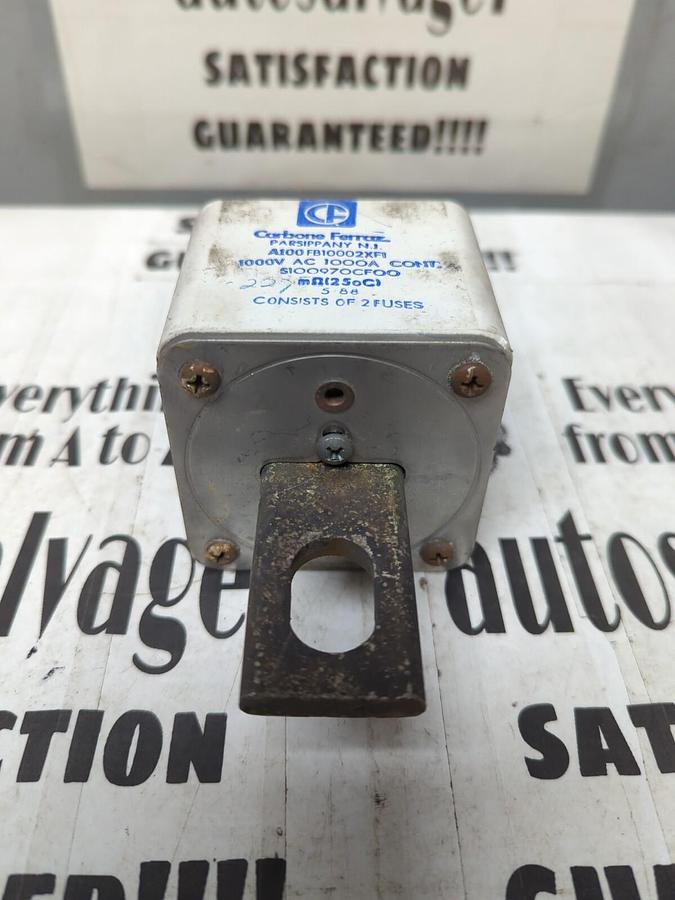 CARBONE FERRAZ,A100FB10002FXF1,FUSE 1000A/1000V AC NOS