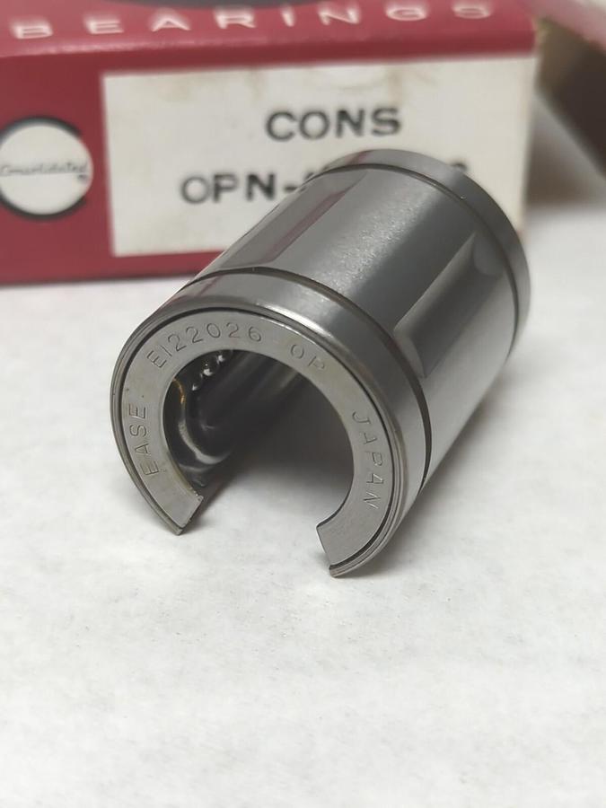 CONSOLIDATED,OPN-122026,PRECISION LINEAR BALL BUSHING BEARING NOS