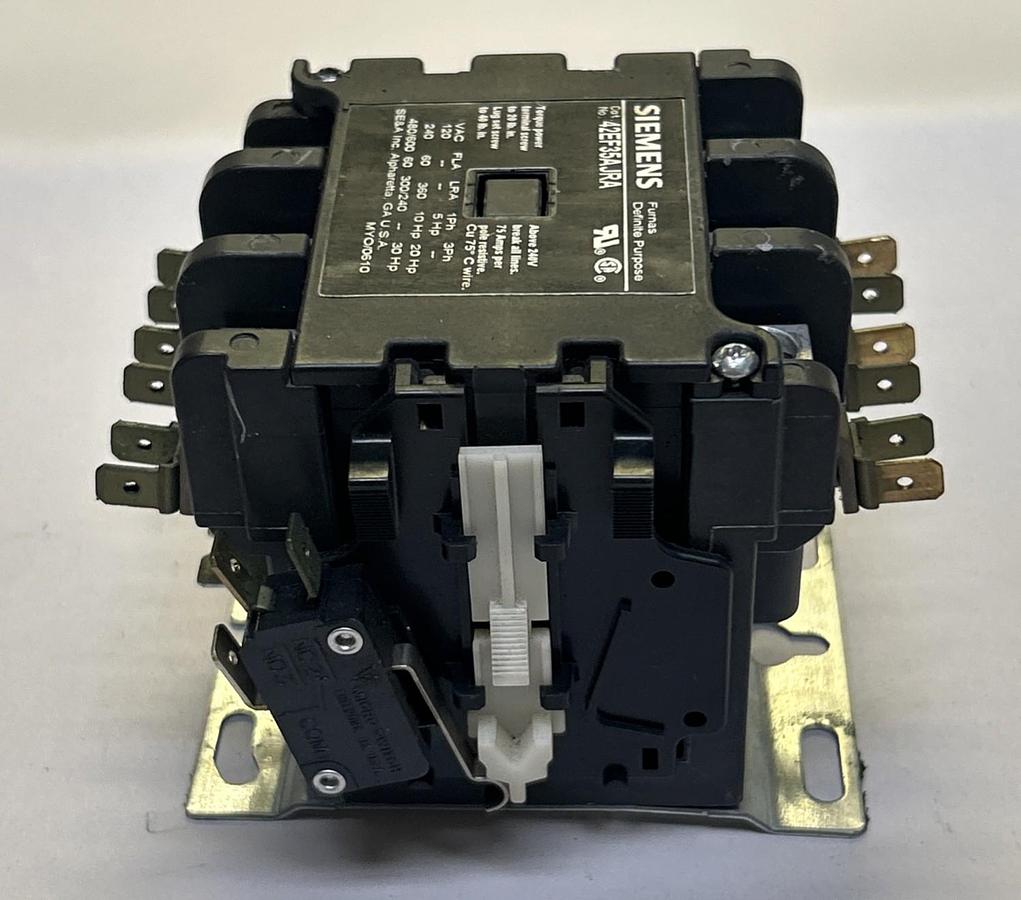 Used SIEMENS,42EF35AJRA,DEFINITE PURPOSE CONTACTOR