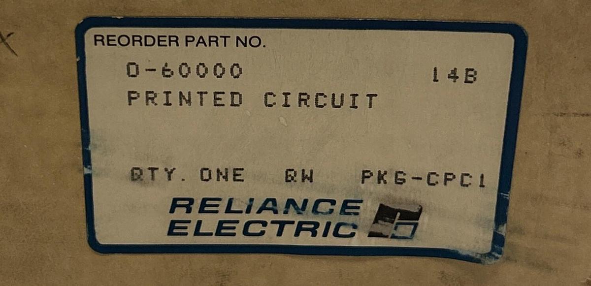 Used RELIANCE,B/M-60000,PMI PROCESSOR MODULE NEW