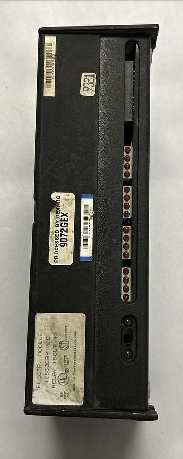 Used GE FANUC,IC660EBR101 IC660EBR101C,GENIUS BLOCK RELAY OUTPUT MODULE