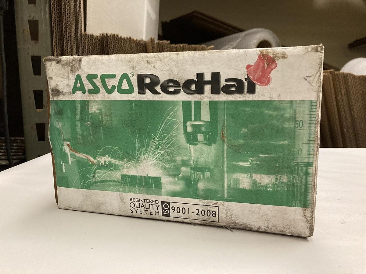Used Asco,8210P004MO 100-240,Red-Hat Solenoid Valve 2 INCH 2-Way