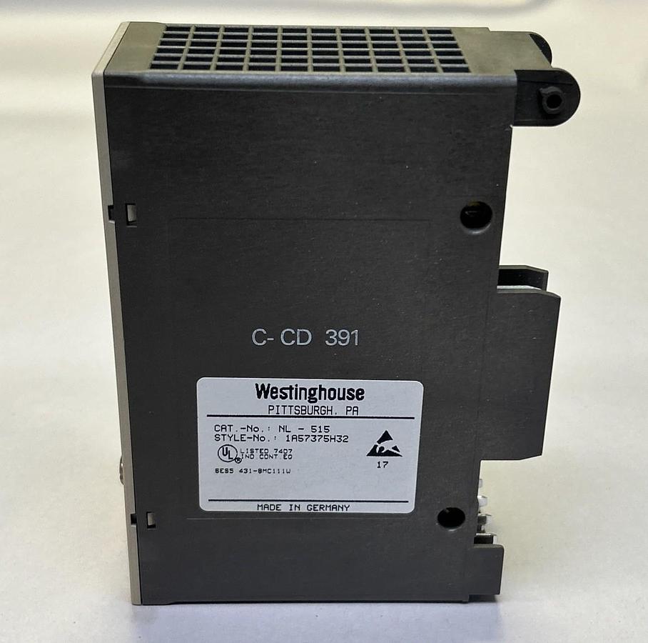 WESTINGHOUSE,NL-515,DIGITAL INPUT MODULE NOS