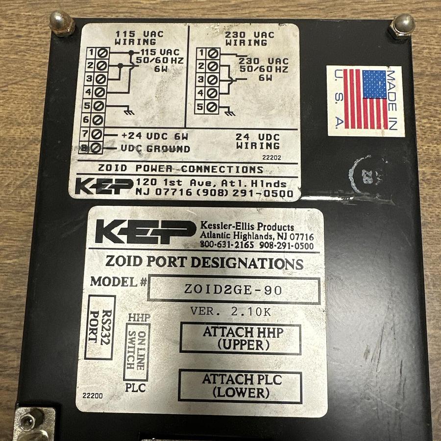 Used KEP,Z0ID2GE-90,Interface Panel