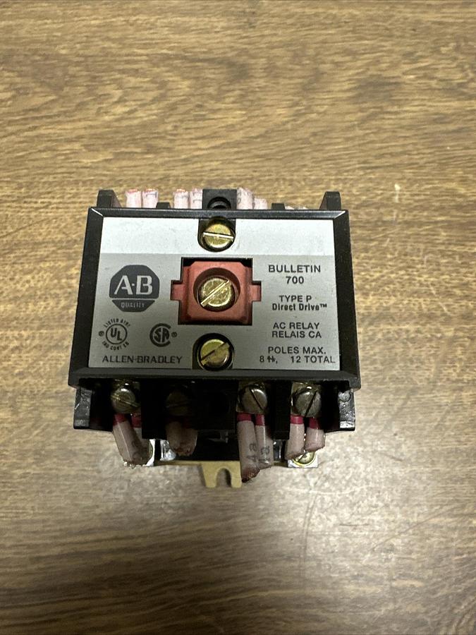Used Allen Bradley,700-P400A1,Control Relay
