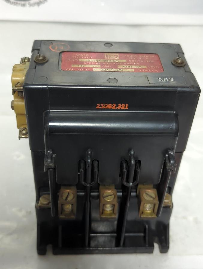 Used WARD LENARD,5DP2-21130,CONTACTOR 56 AMP 500DC PRE-OWNED
