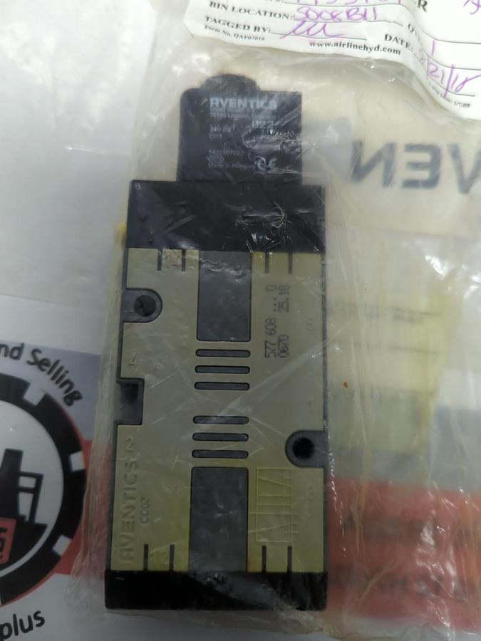 AVENTICS,5776080220,SOLENOID VALVE CD07-5/2XX-SR-024DC-EG014 NOS