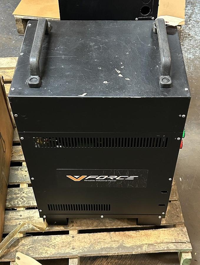 Used VFORCE,FS5-MP330-4,FORKLIFT BATTERY CHARGER 480V 3PH INPUT 36V OUTPUT