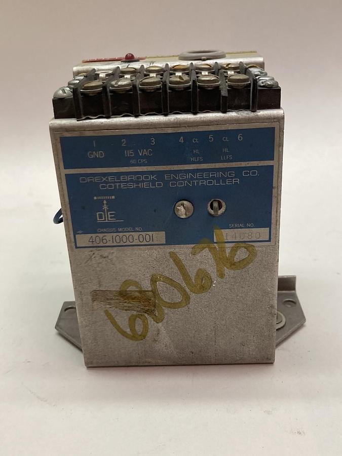 Used Drexelbrook Engineering,406-1000-001,Coteshield Controller