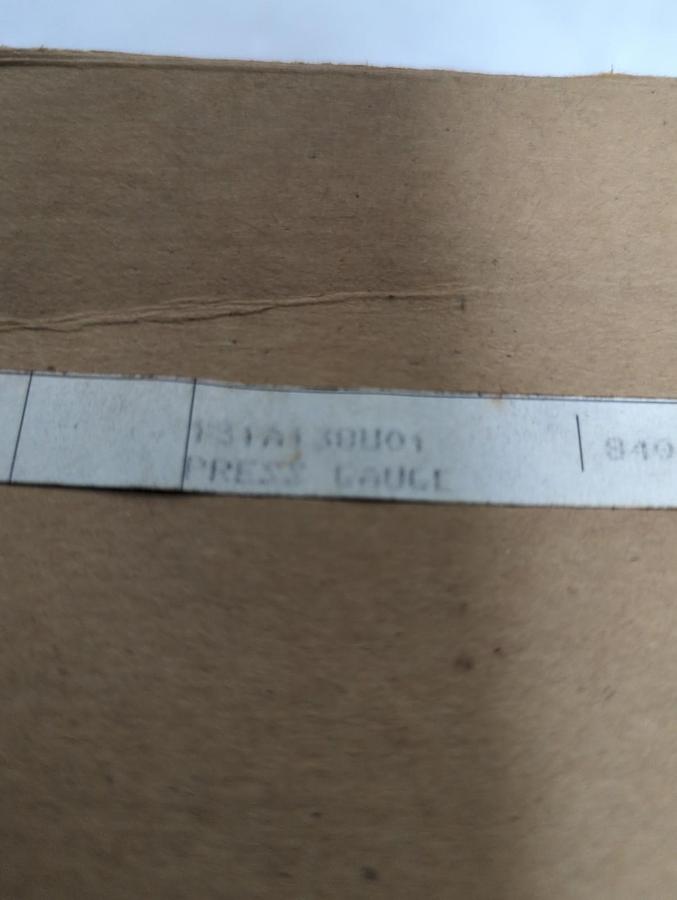 US GAUGE,131A130U01,GAS PRESSURE GAUGE NOS