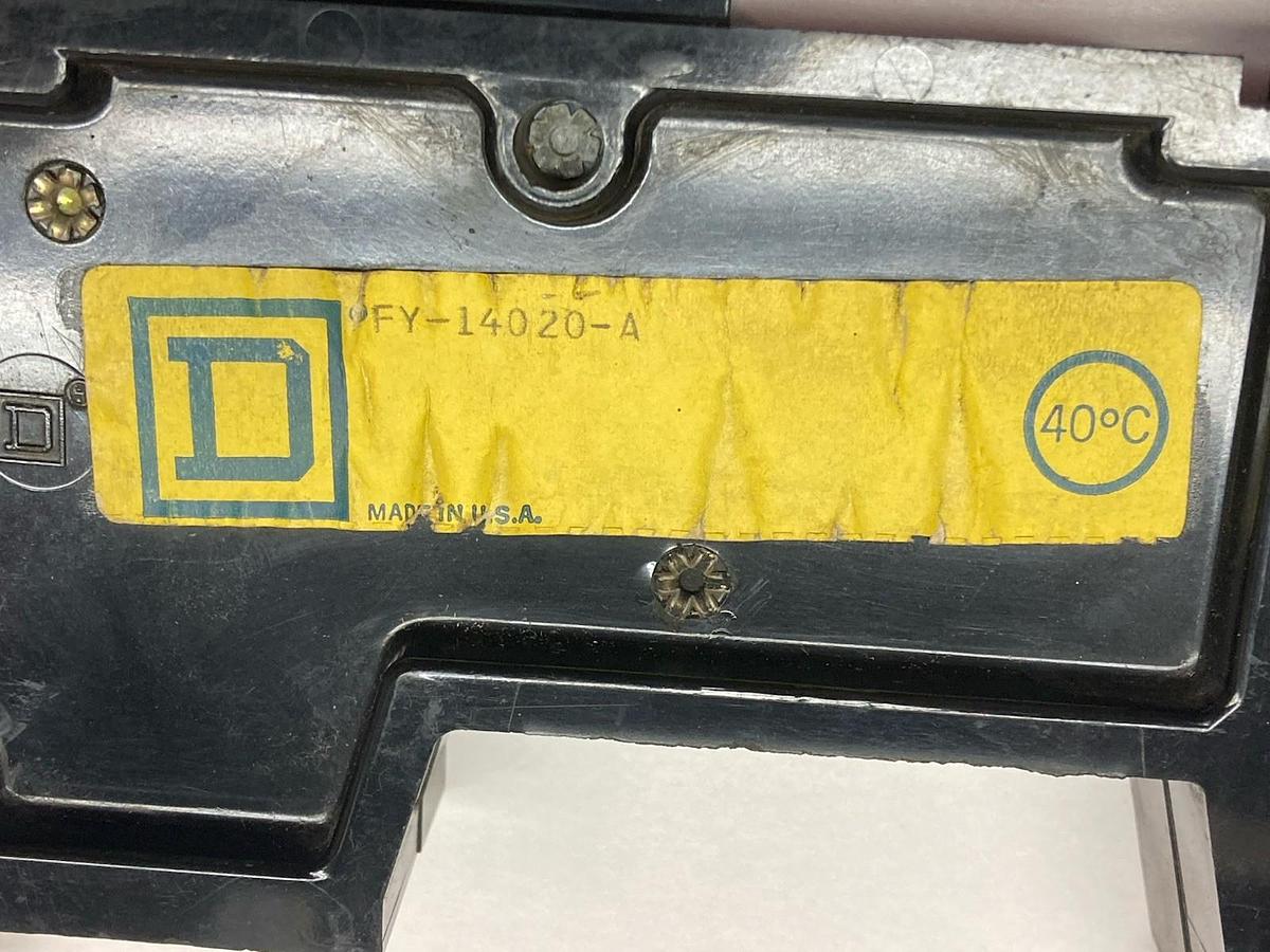 Used Square D,FY-14020-A,I-Line Circuit Breaker 20A 277Vac