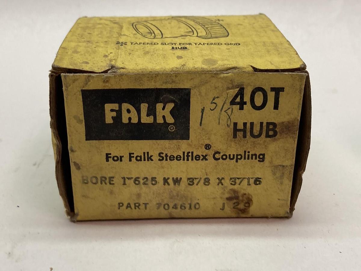 Falk,704610 40T,Coupling Hub 1 5/8 Inch Bore