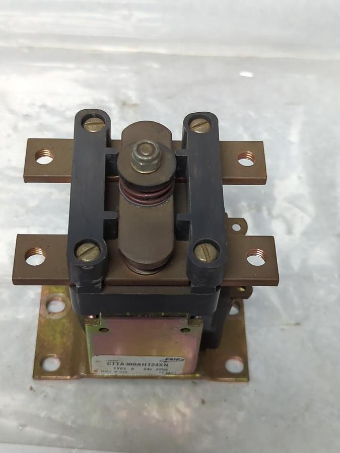 Used FSIP/GE,CTTA300AH124XN,TYPE A CONTACTOR 24 VOLT 225 AMP PRE-OWNED