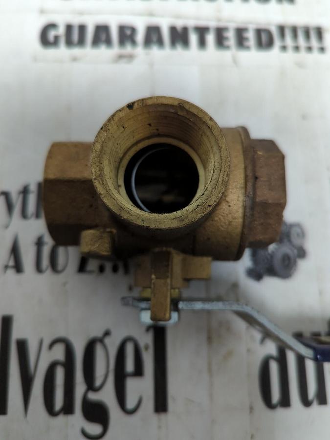 NIBCO,400SWP,3-WAY BALL VALVE 1 INCH NOS