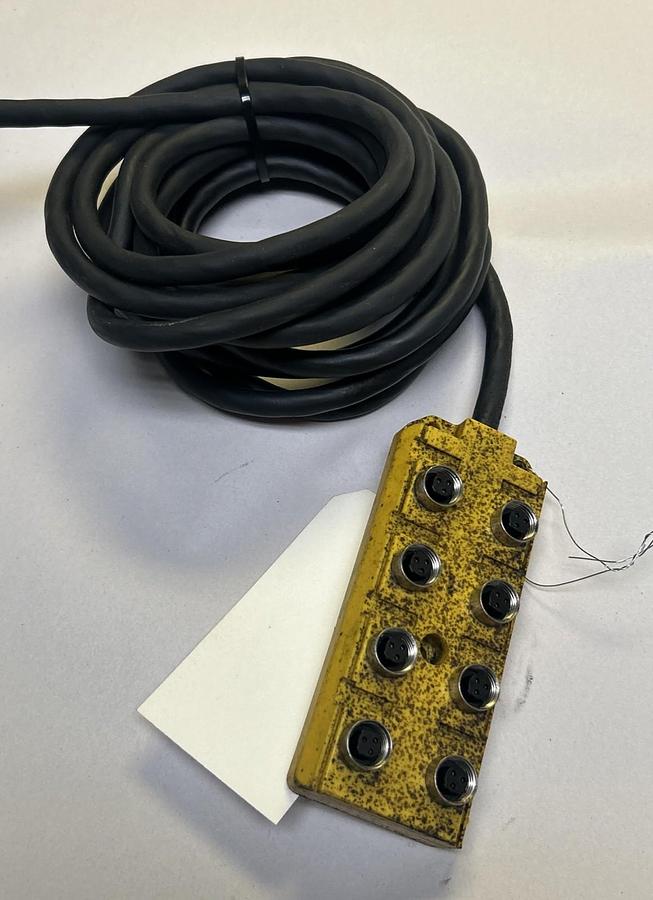 Used LLUMBERG,ZV83U,ACTUATOR SENSOR BOX 8 PORT