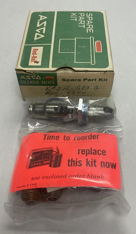 Used ASCO,306683-G,REBUILD KIT NEW