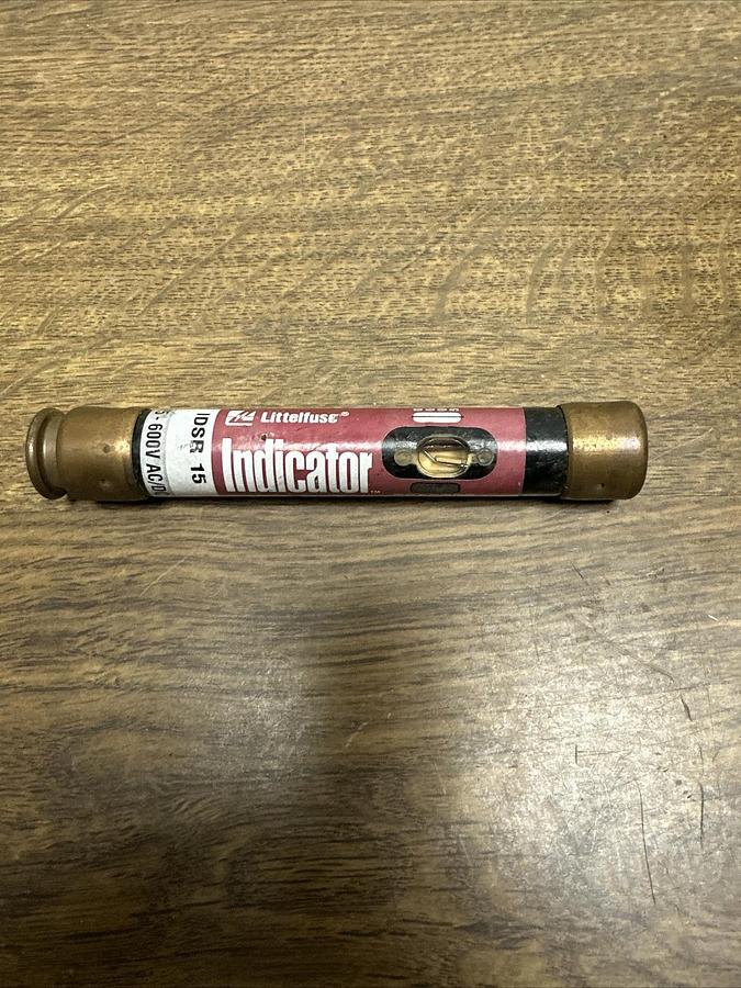 Littlefuse,IDSR 15,75-600VAC Indicator Fuse