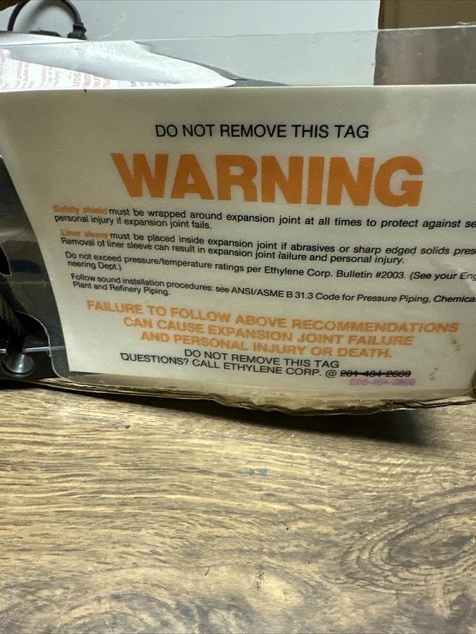 Flexijoint,4001,6" PTFE Flourocarbon