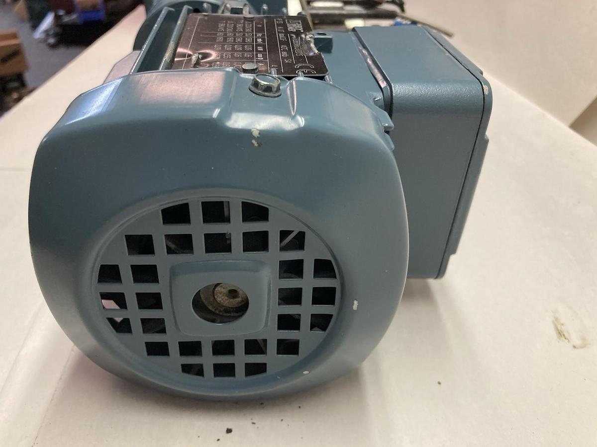 Used Leroy Somer,LS56M/T,Motor With 6R4691 D16 003 Gear Box