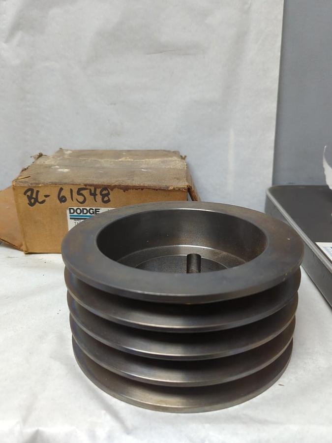 DODGE,118092,V-BELT 4-GROOVE TAPER-LOCK SHEAVE/PULLY 4A6.2B6.6-2517 NOS