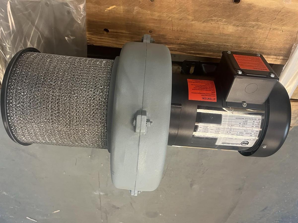 WE WESTBURGH ELECTRIC,5K38RN44A,BLOWER 1HP 3600RPM 3PH MOTOR